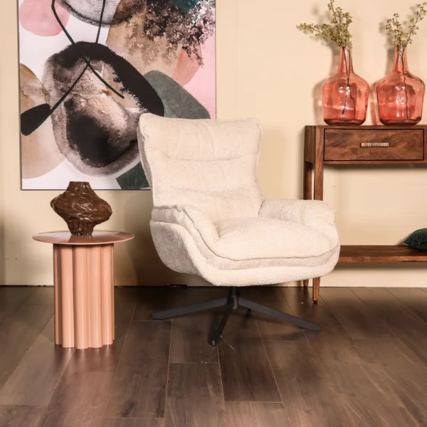 Fauteuil Orense - Boucle - Naturel