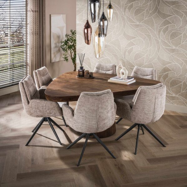 Eettafel Arcadia triangle 165