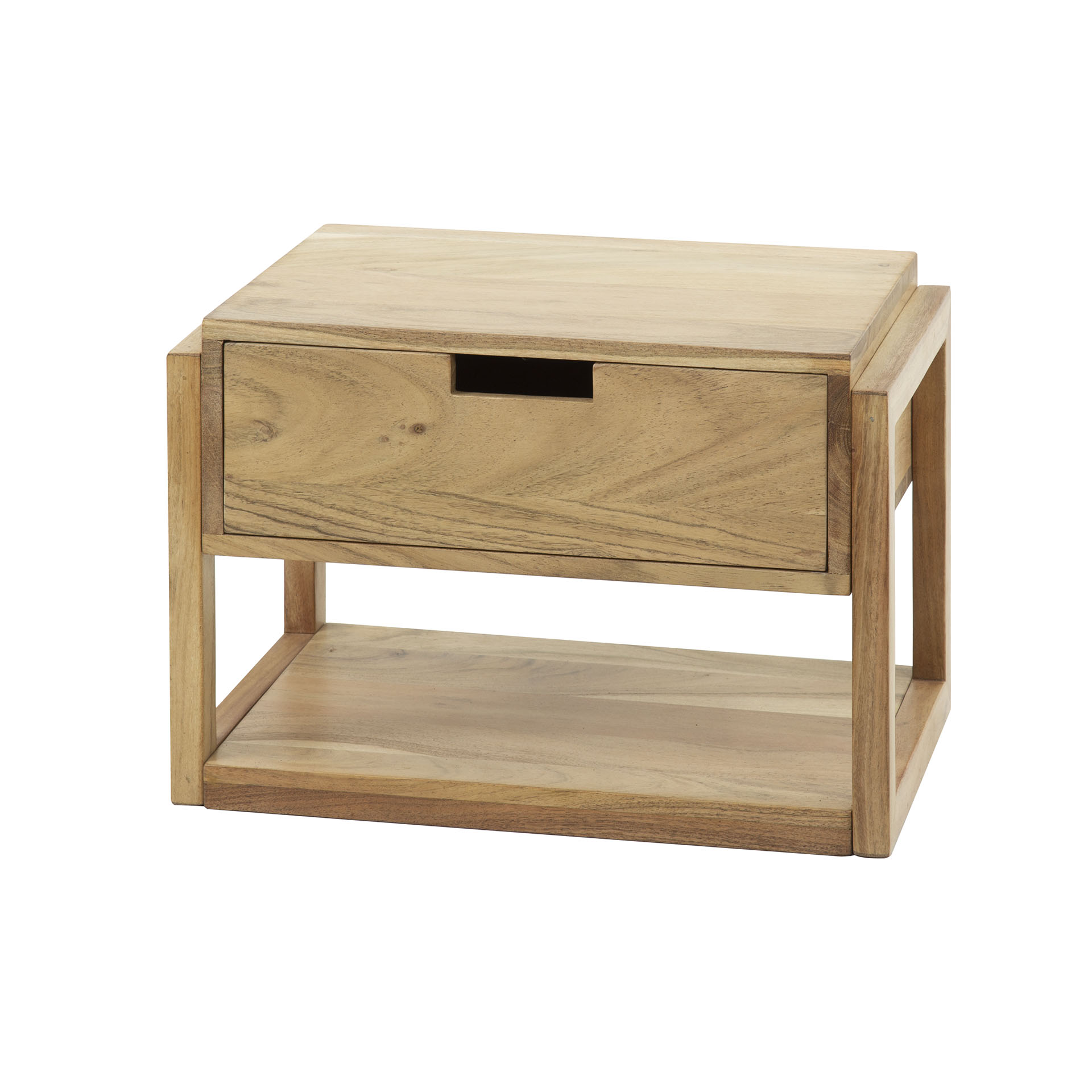 Nachtkastje houten frame 1L - Afbeelding 4