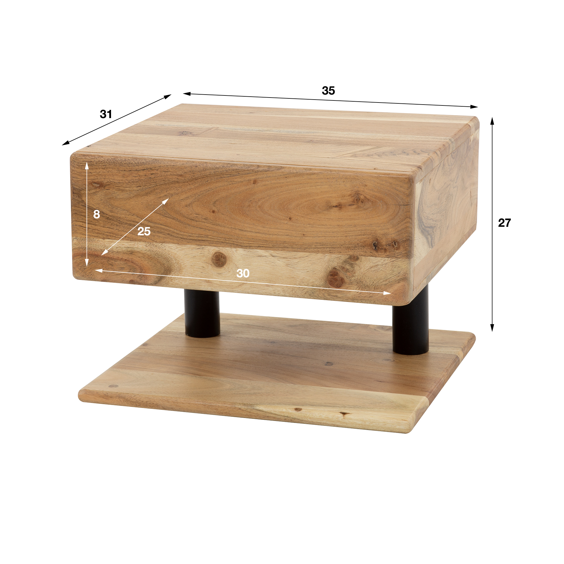Nachtkastje Shelve 1L - Afbeelding 7