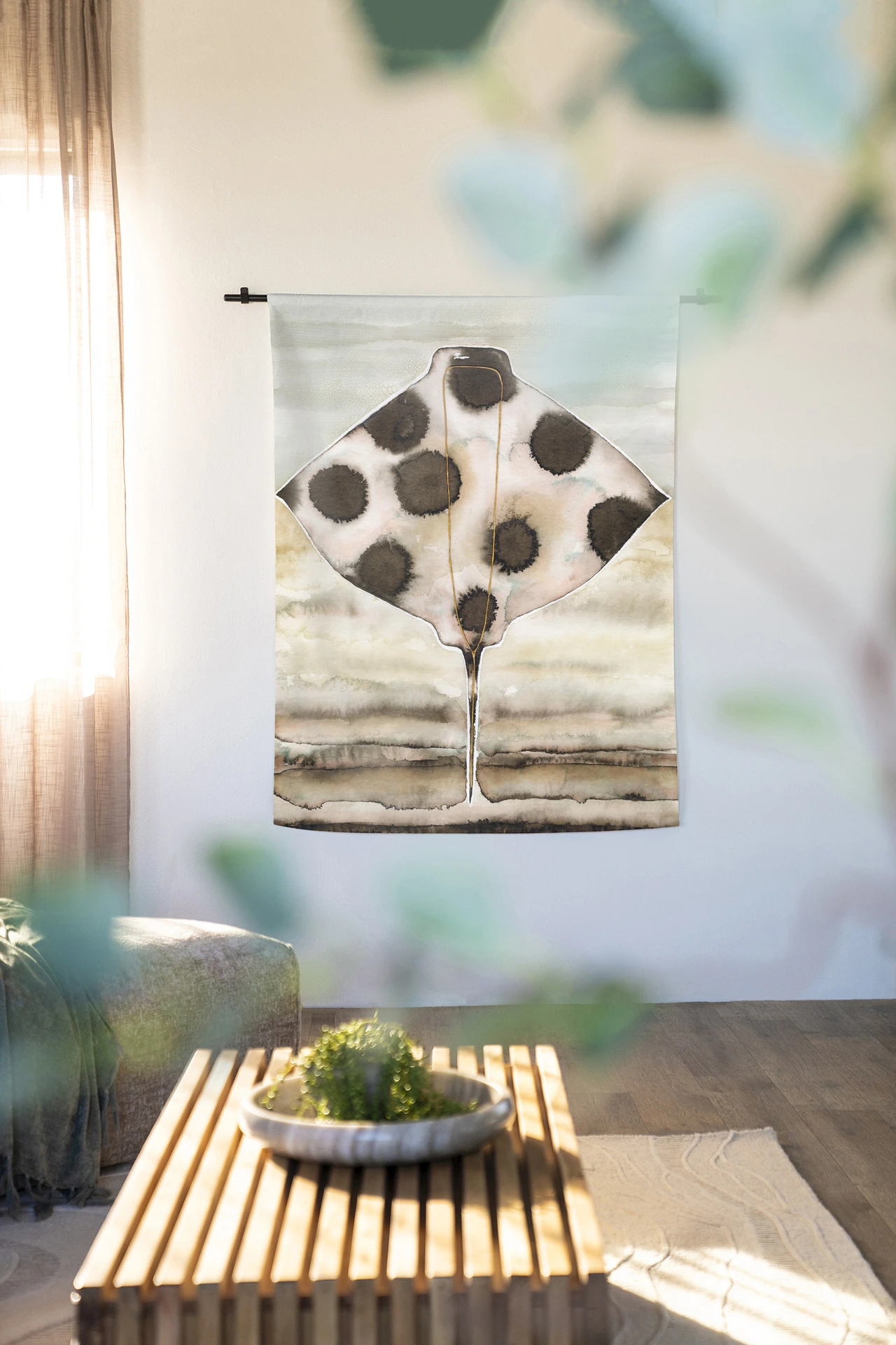 Eagle Ray - Wandkleed - Afbeelding 2