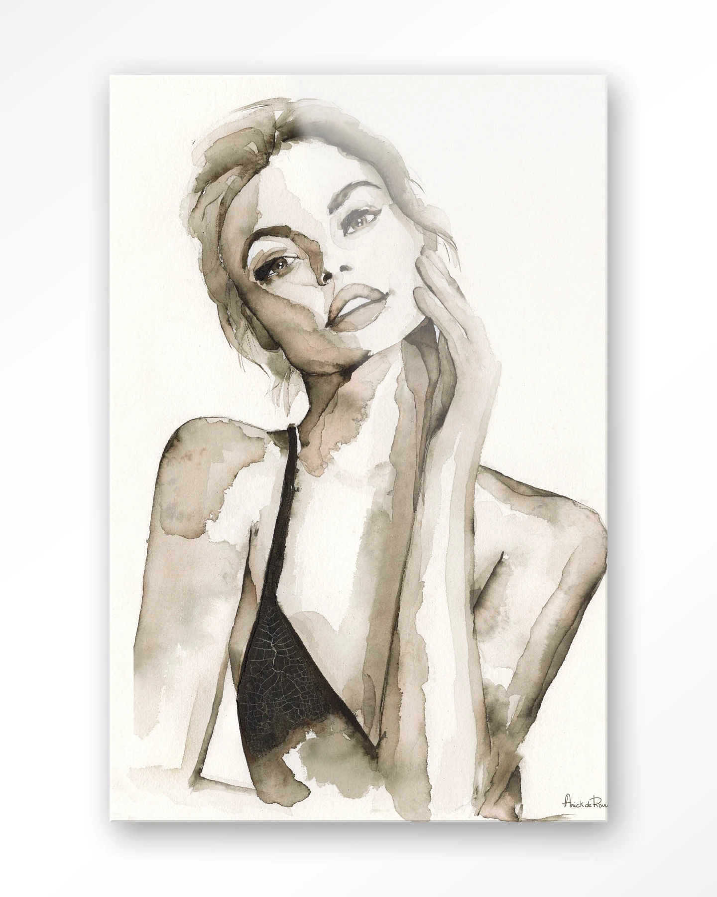 A Woman's Face - Glas - Afbeelding 2