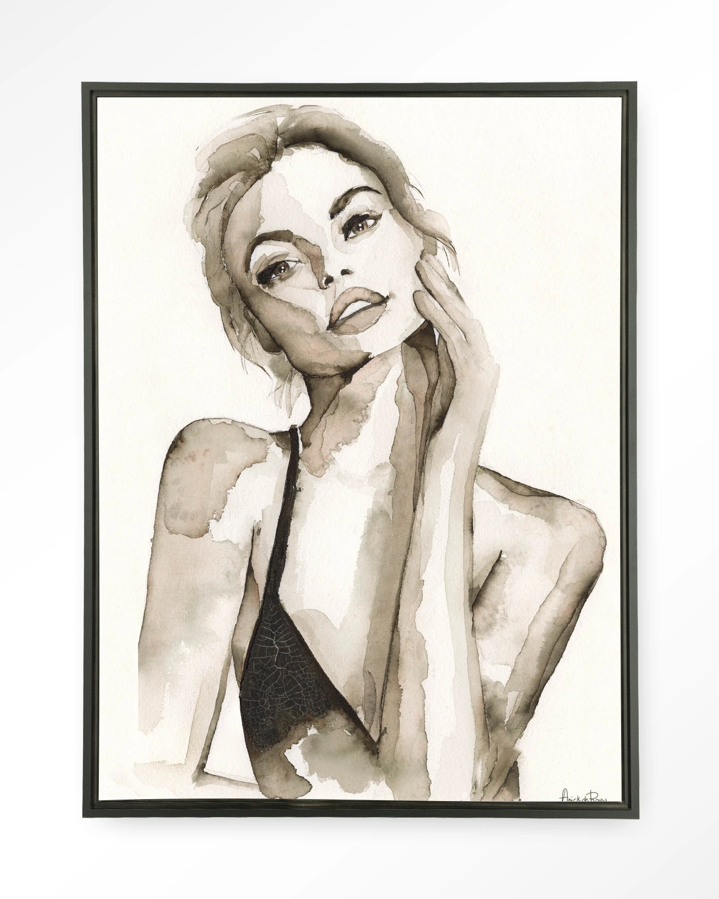 A Woman's Face - Wandkleed - Afbeelding 6