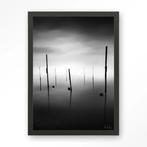 23014-fall-in-art-print-wooden-frame-black Fall In - Art print