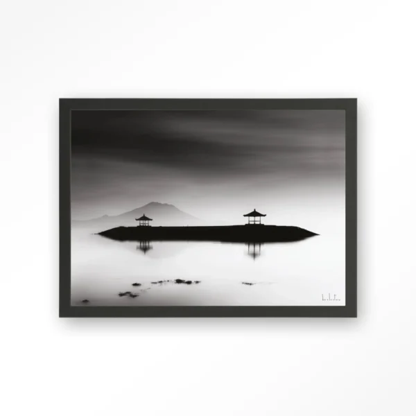 23020-harmony-bali-art-print-wooden-frame-black Harmony Bali - Art print