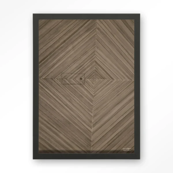 23022-maze-art-print-wooden-frame-black Maze - Art print