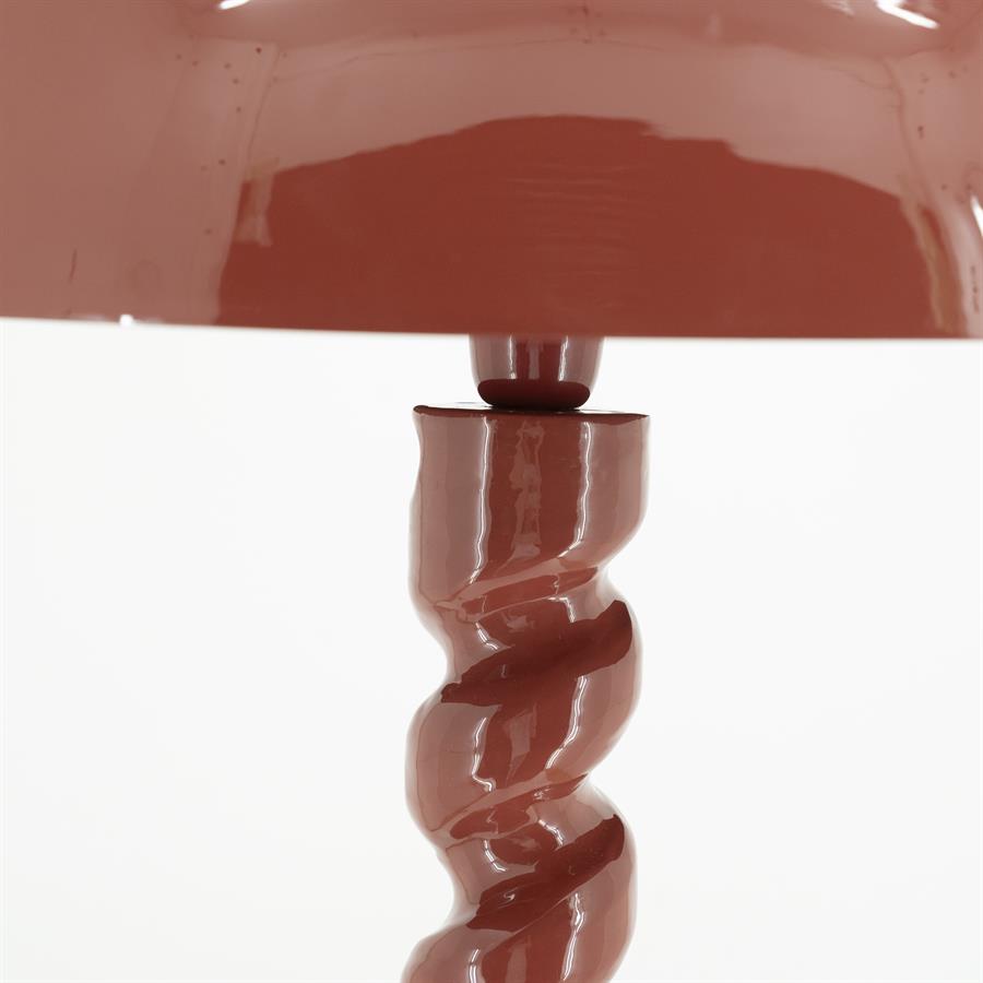 Floor lamp Luox - coral red - Afbeelding 2