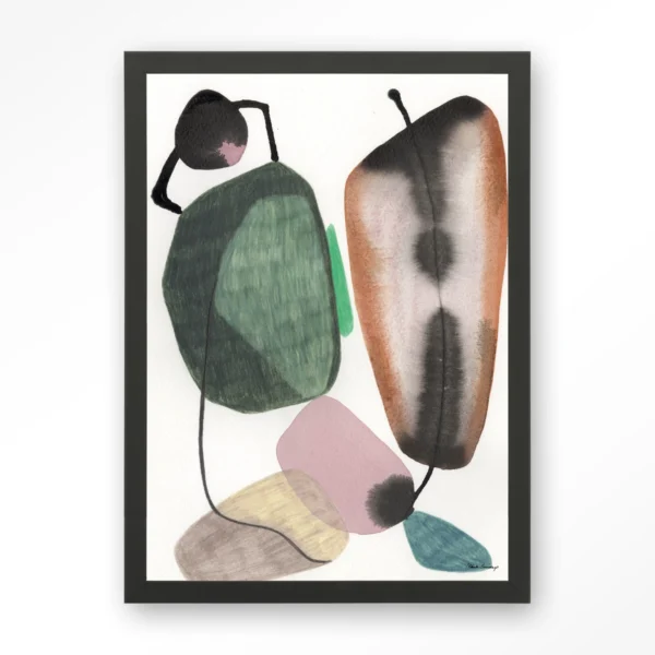 23025-mobility-art-print-wooden-frame-black Mobility - Art print