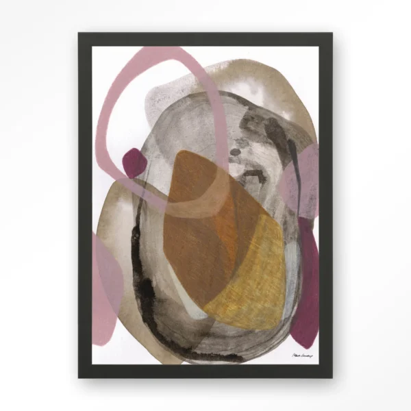 23027-gravity-art-print-wooden-frame-black Gravity - Art print