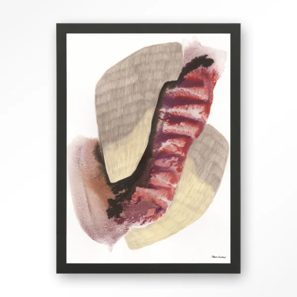 23028-embrace-art-print-wooden-frame-black Embrace - Art print