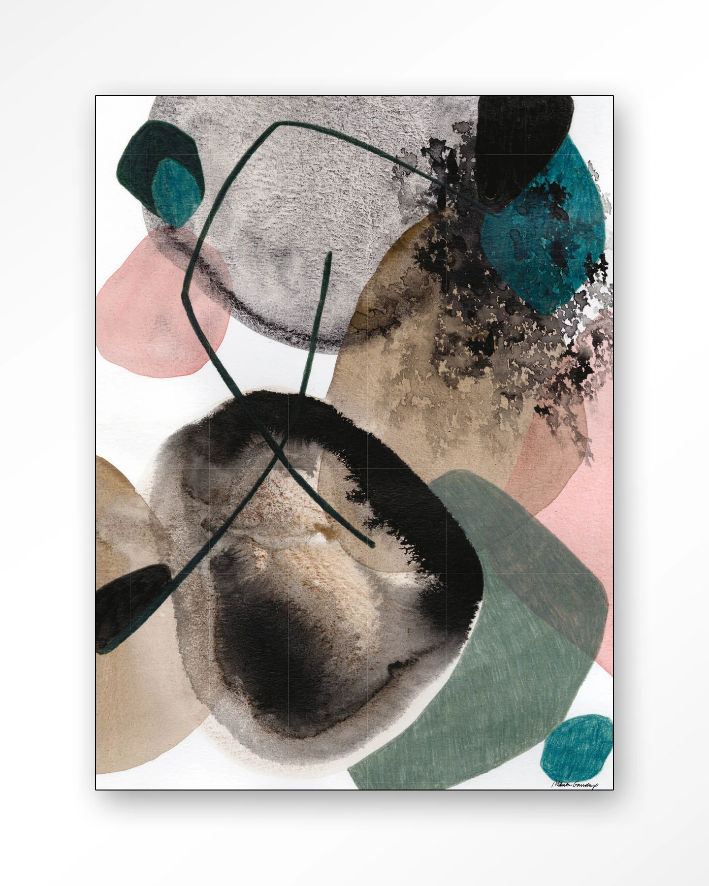 Splash - Wandkleed - Afbeelding 3