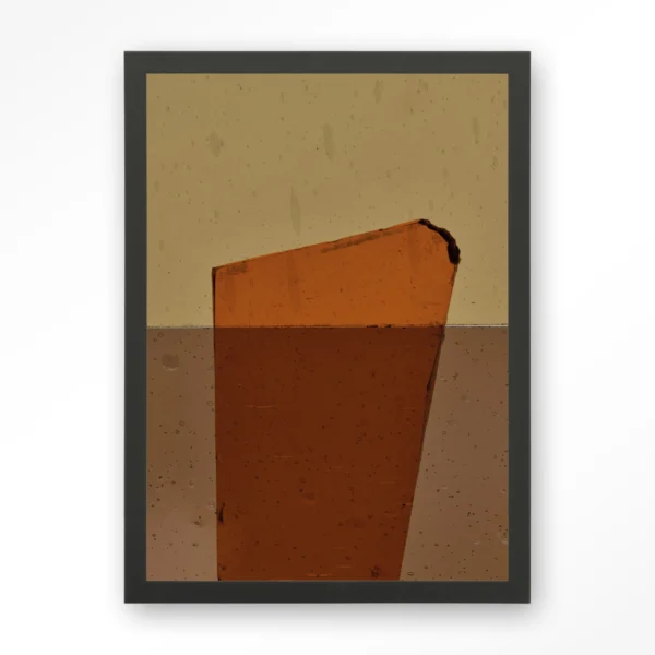 23040-geen-soort-van-oranje-art-print-wooden-frame-black Geen soort van oranje - Art print