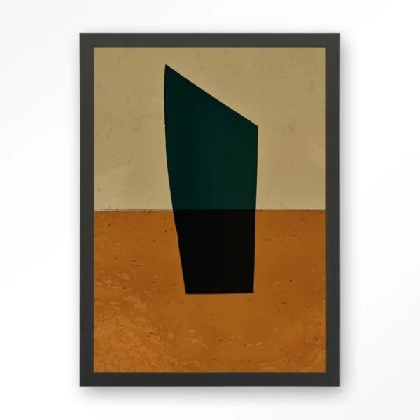 23044-geen-groen-art-print-wooden-frame-black Geen groen - Art print