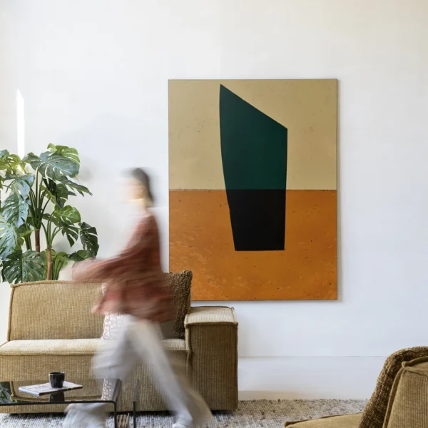 23044-geen-groen-wandkleed-frame-5 Geen groen - Wandkleed