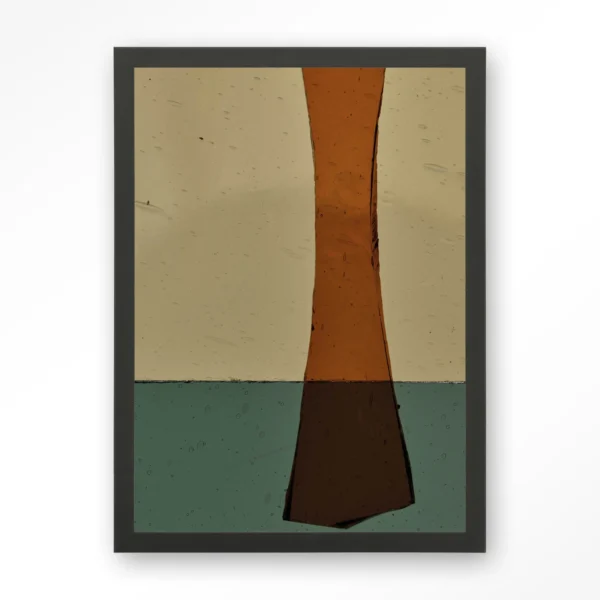 23045-geen-mosterd-art-print-wooden-frame-black Geen mosterd - Art print