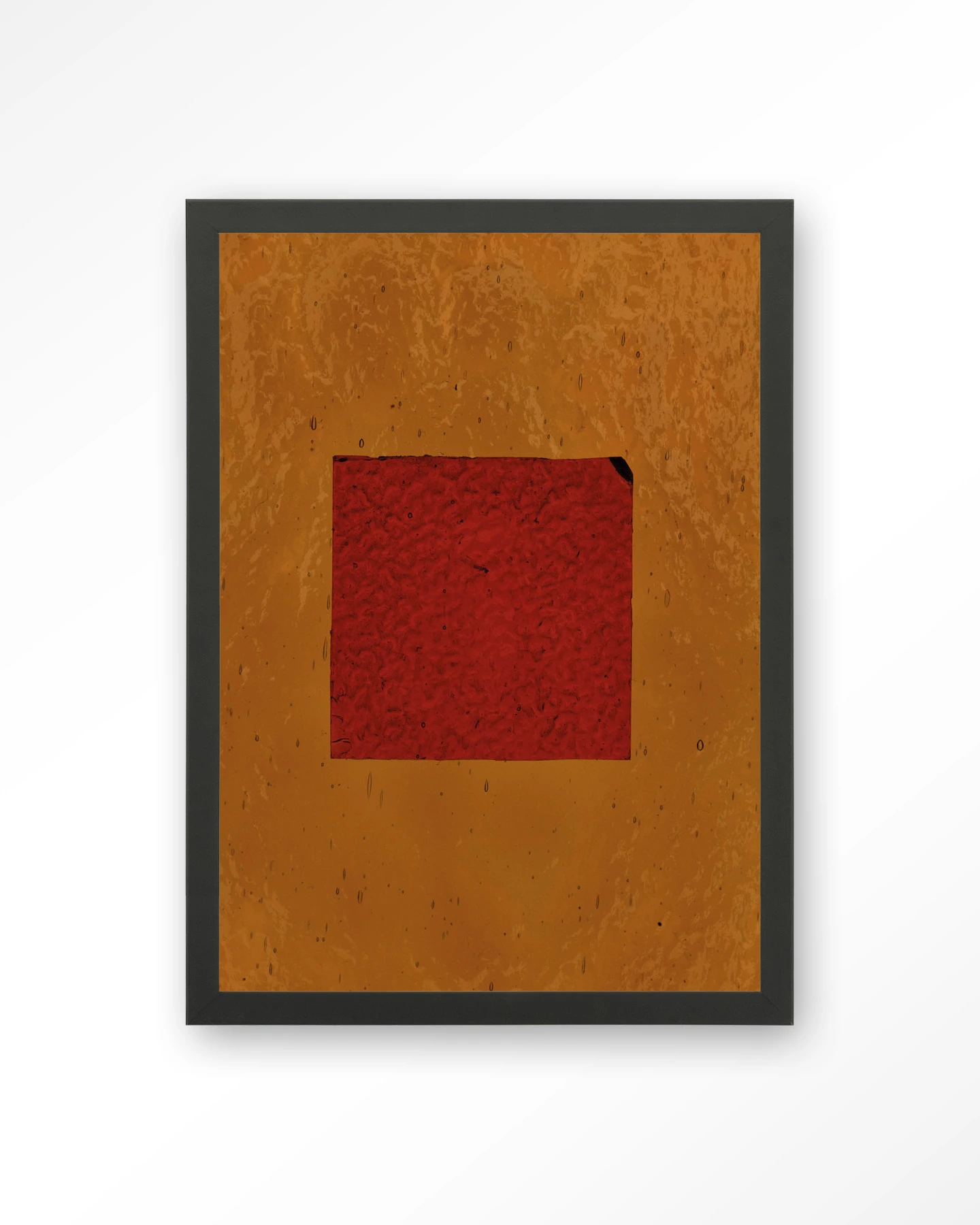 Geen rood - Art print