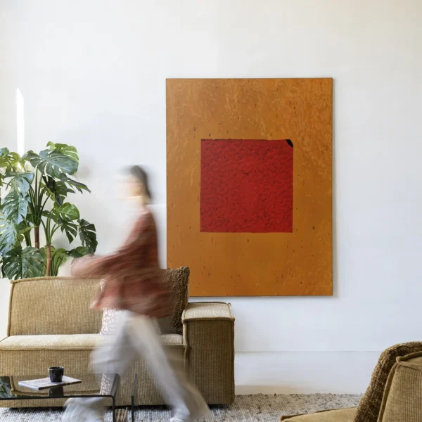 Geen rood - Wandkleed