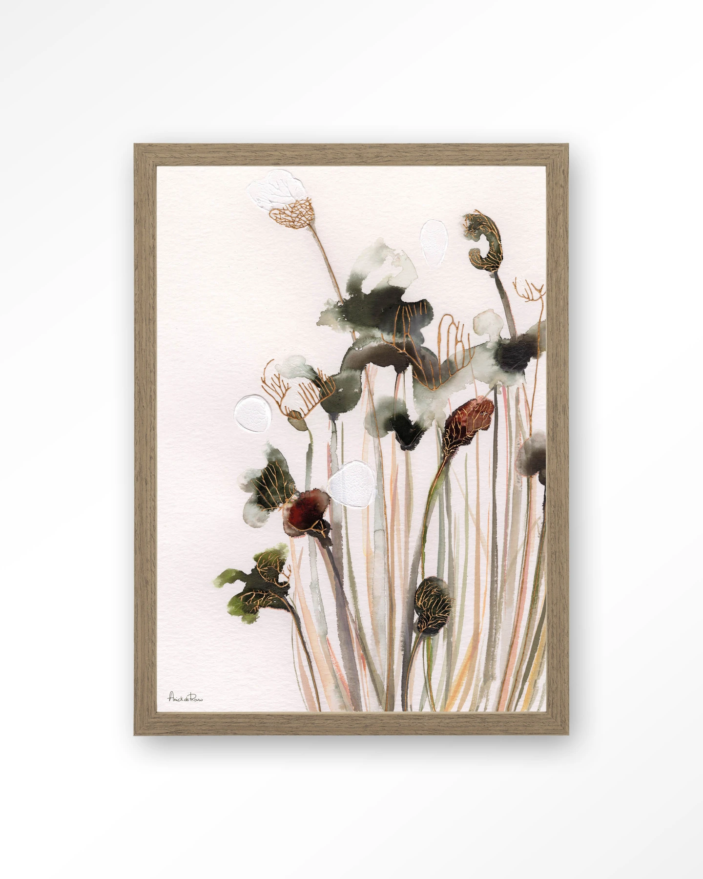 Pastel Flowers 2 - Art print - Afbeelding 2