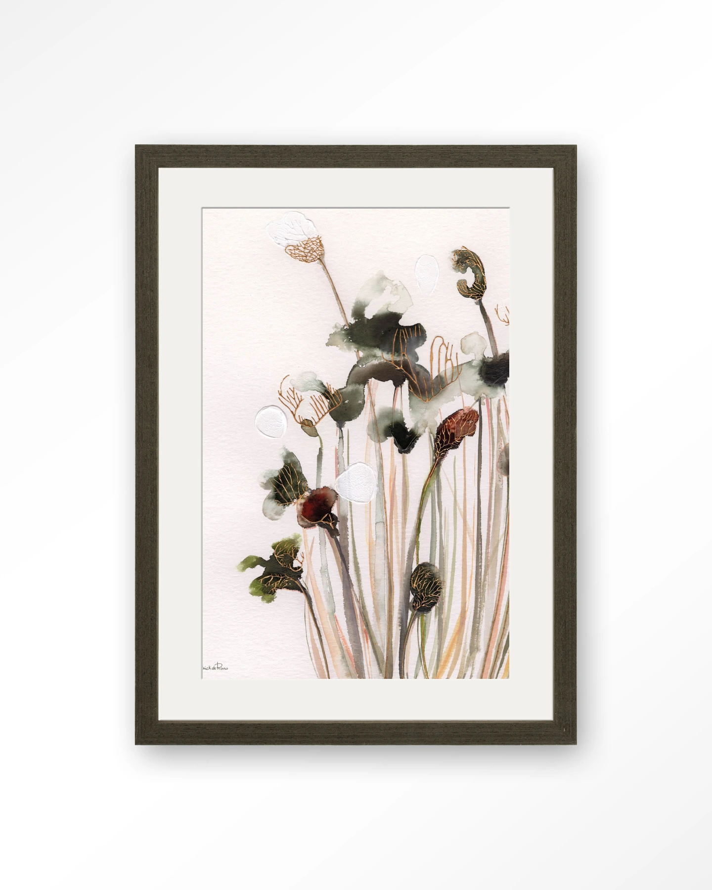 Pastel Flowers 2 - Art print - Afbeelding 7