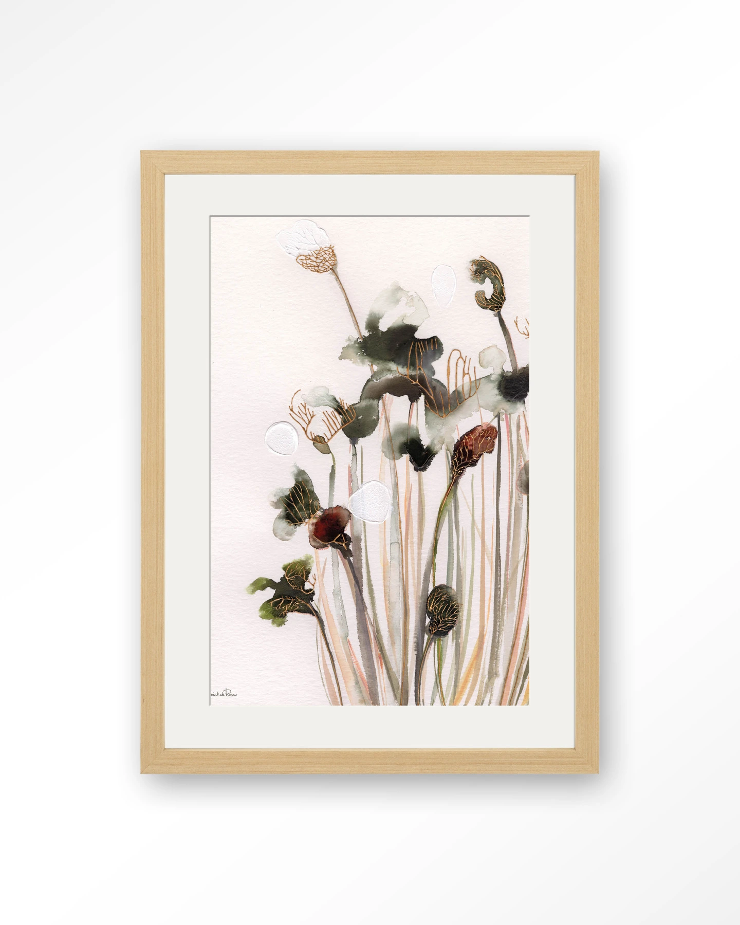 Pastel Flowers 2 - Art print - Afbeelding 8