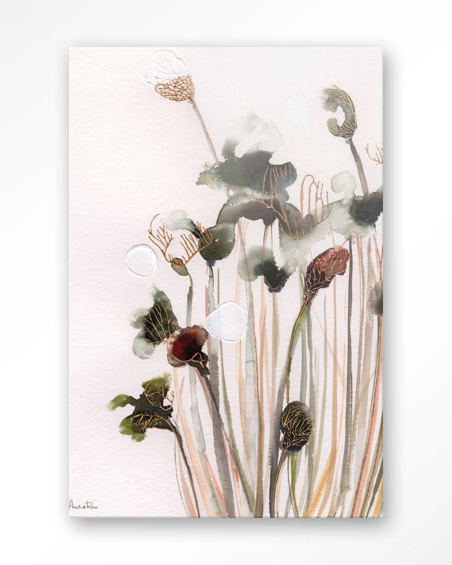 Pastel Flowers 2 - Glas - Afbeelding 2