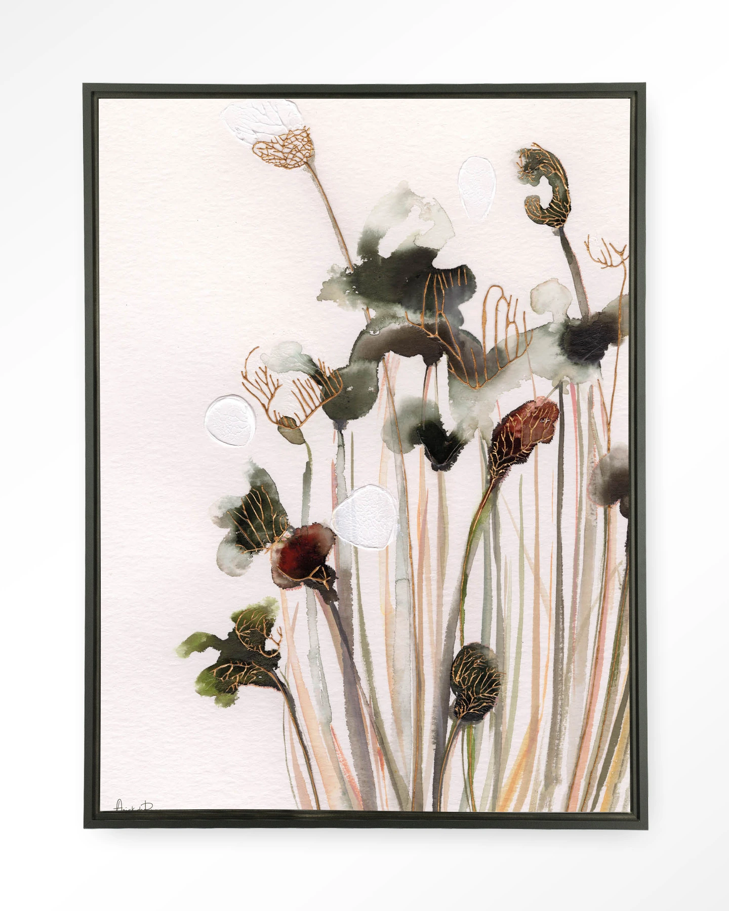 Pastel Flowers 2 - Wandkleed - Afbeelding 7
