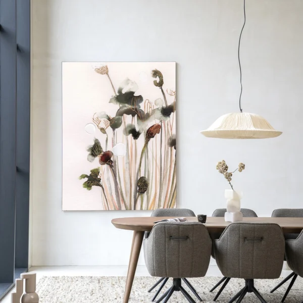 Pastel Flowers 2 - Wandkleed