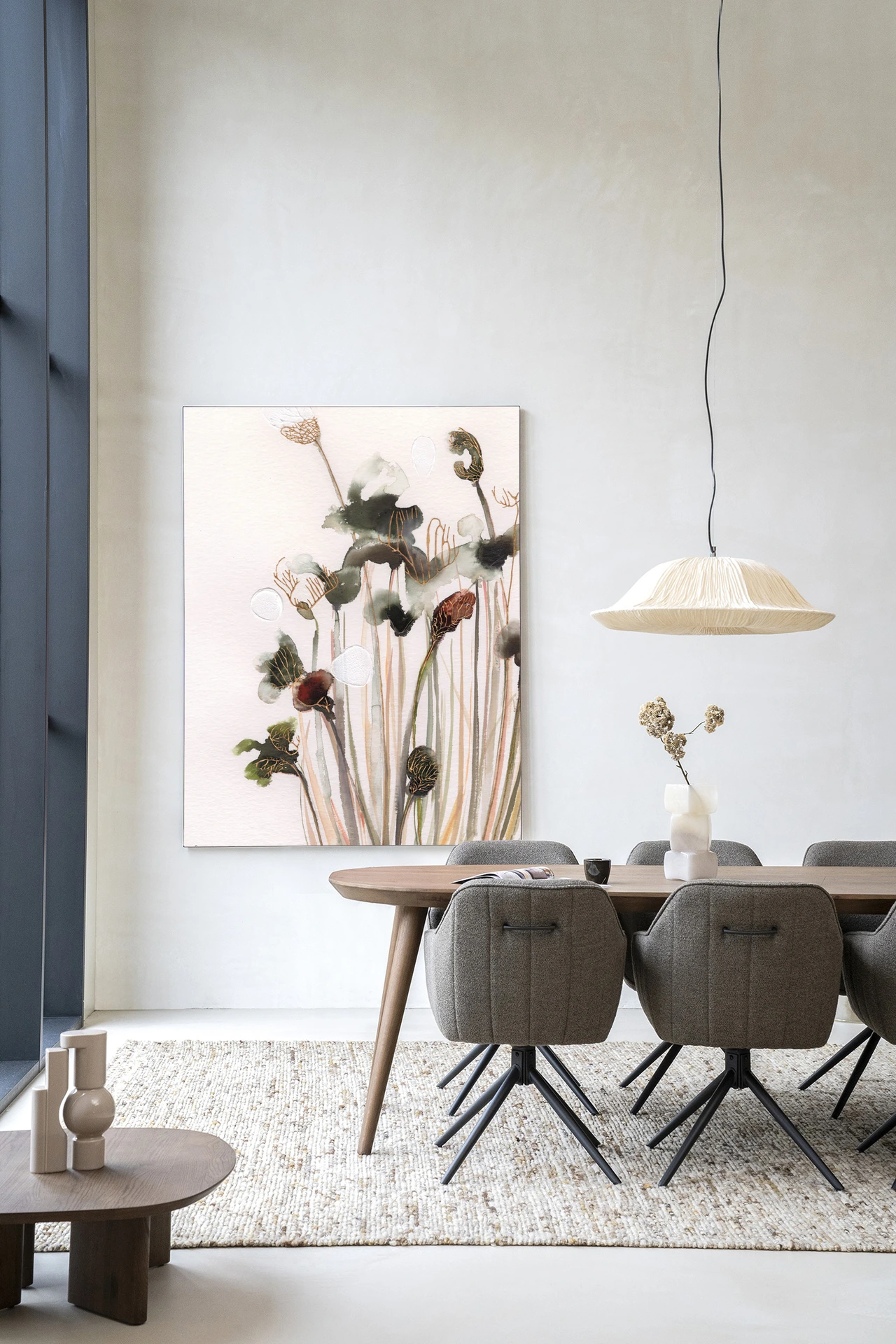 Pastel Flowers 2 - Wandkleed