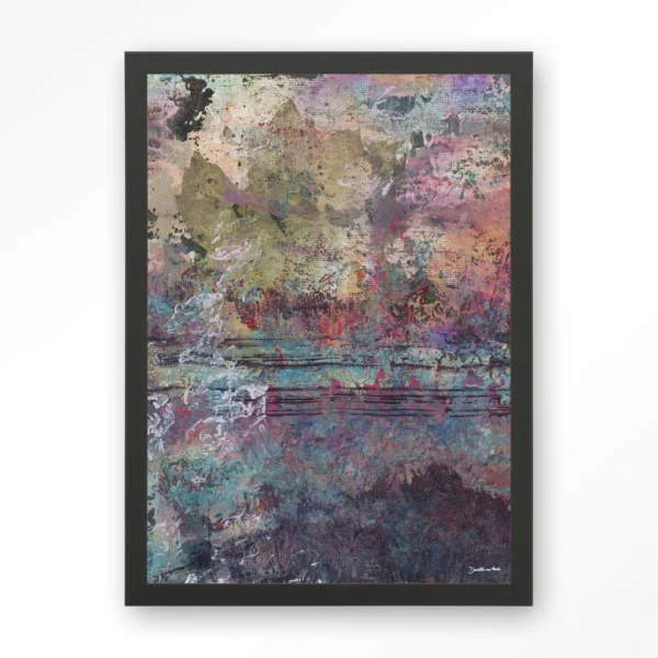 23063-birch-tree-autumn-2-art-print-wooden-frame-black Birch Tree Autumn 2 - Art print