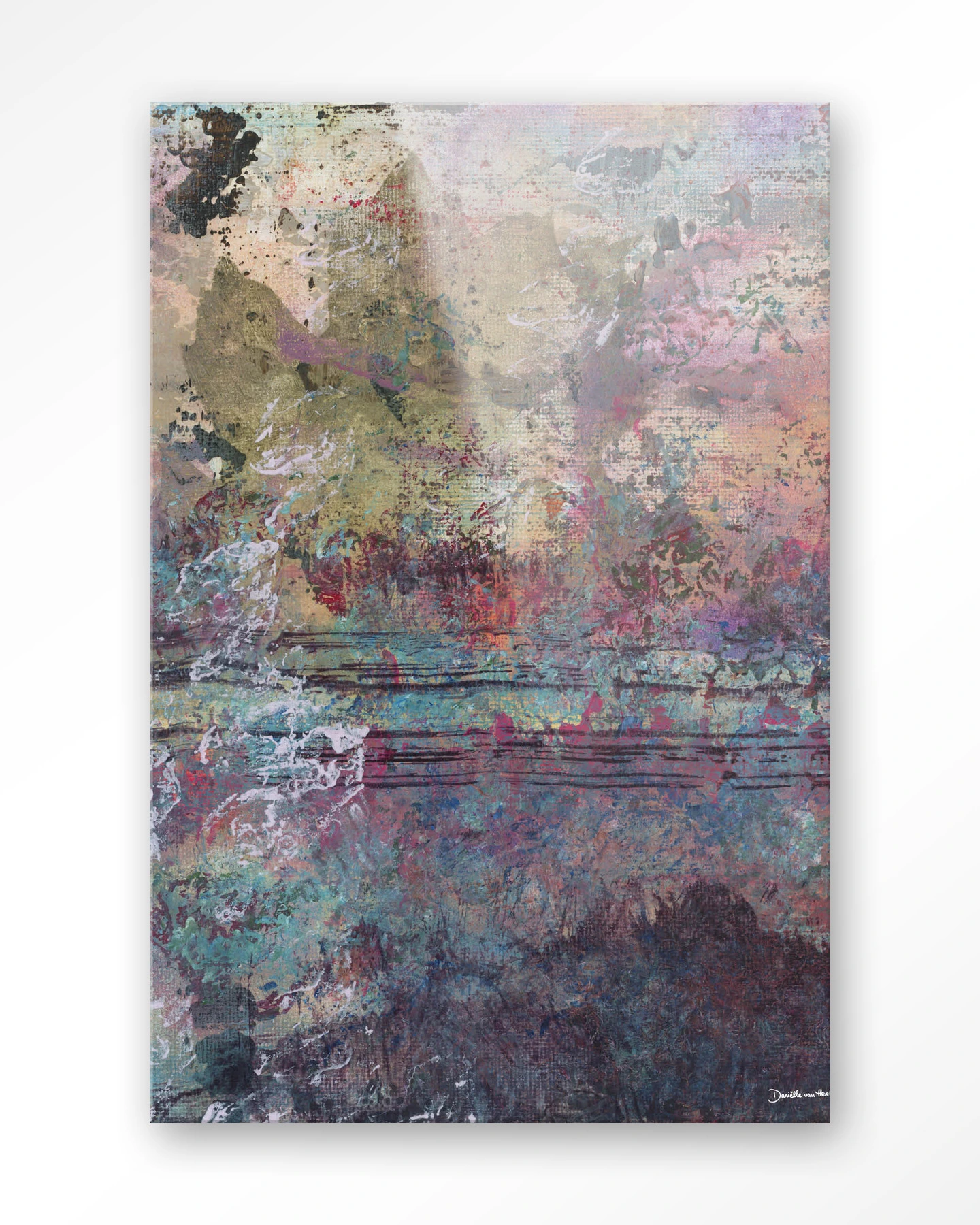 Birch Tree Autumn 2 - Glas - Afbeelding 2