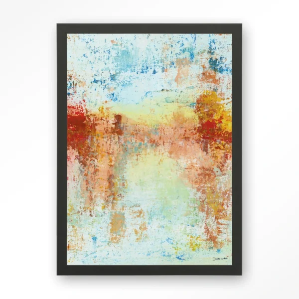 23068-nature-in-layers-3-art-print-wooden-frame-black Nature in Layers 3 - Art print