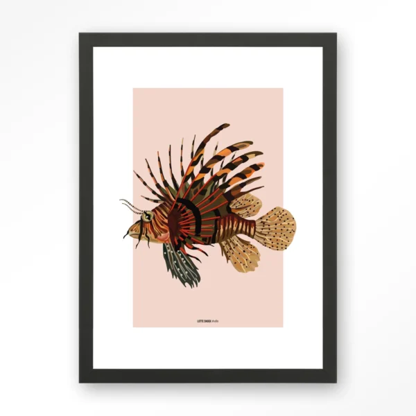 23076-lio-art-print-wooden-frame-black Lio - Art print