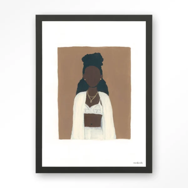 Slow Living - Art print