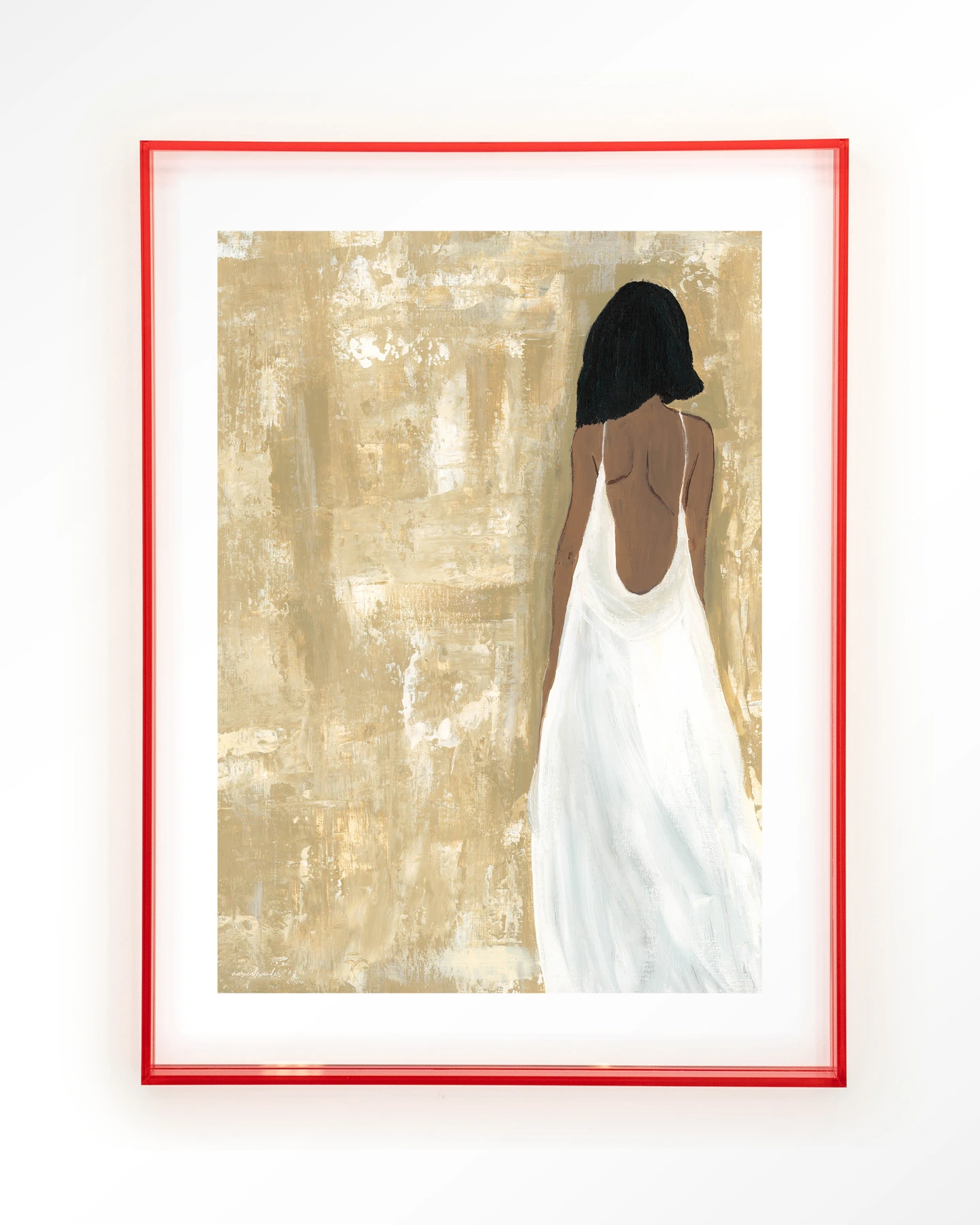 She opened her heart - Art print - Afbeelding 12