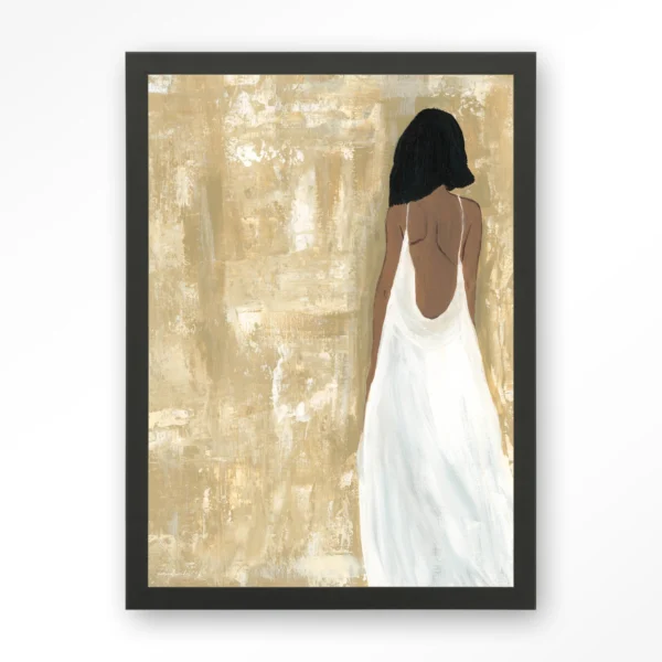 She opened her heart - Art print