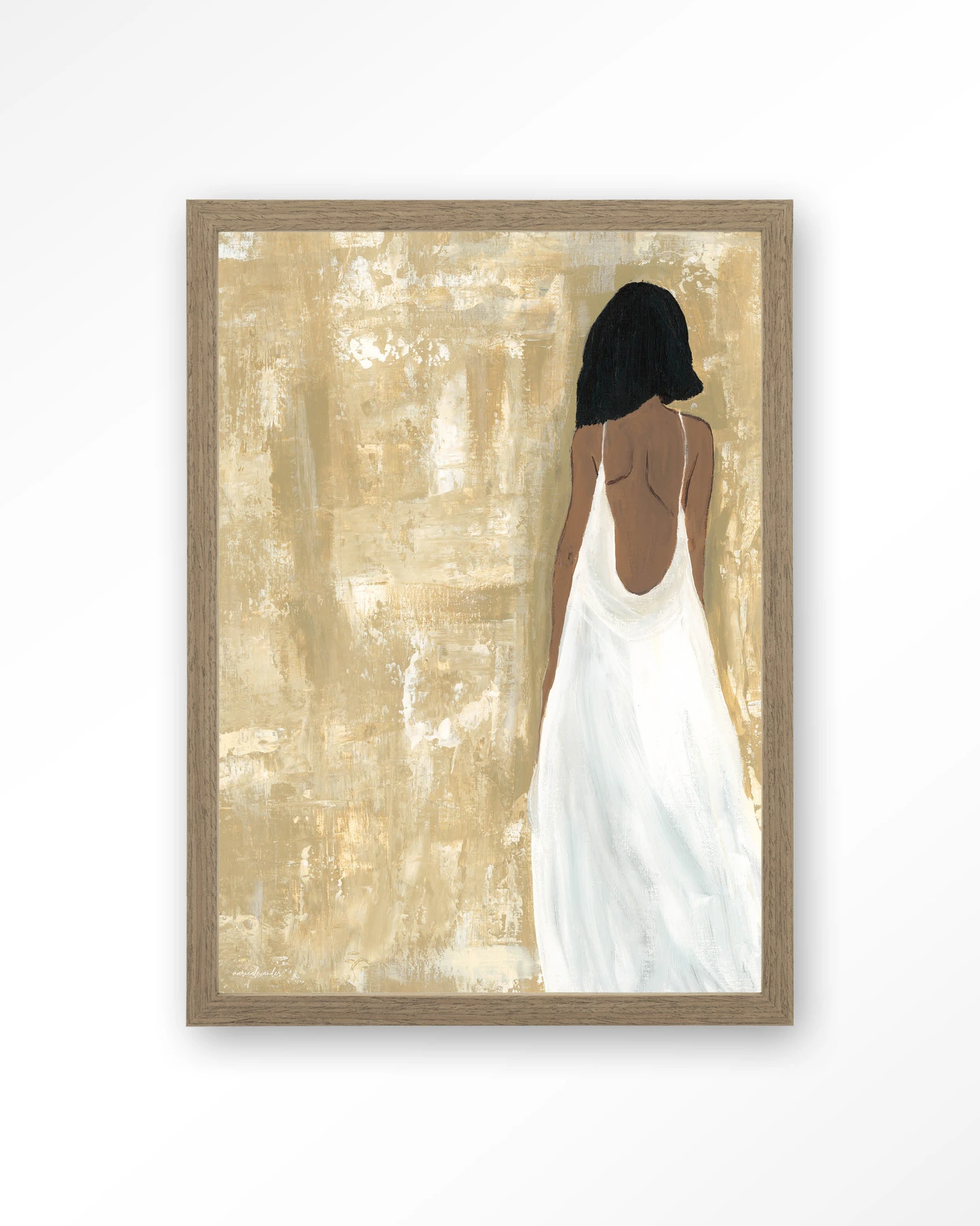 She opened her heart - Art print - Afbeelding 2