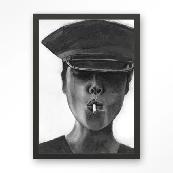 Smokes - Art print