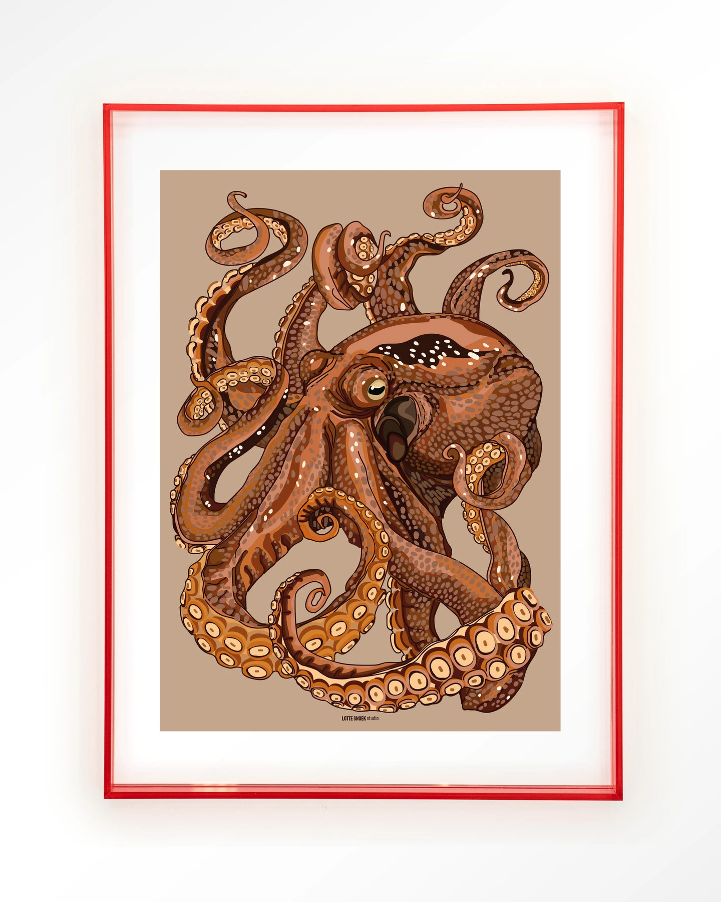 Pulpo - Art print - Afbeelding 12