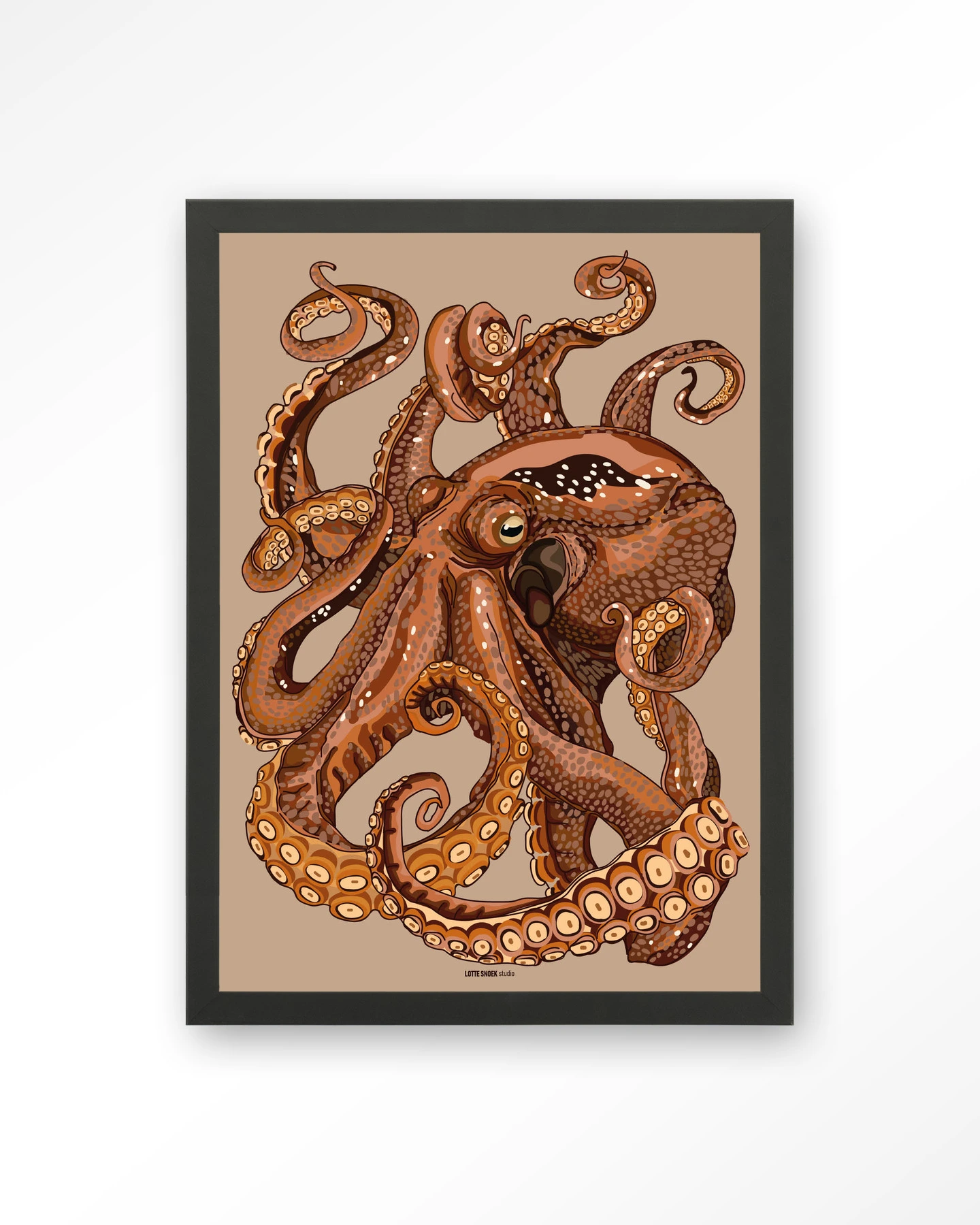 Pulpo - Art print