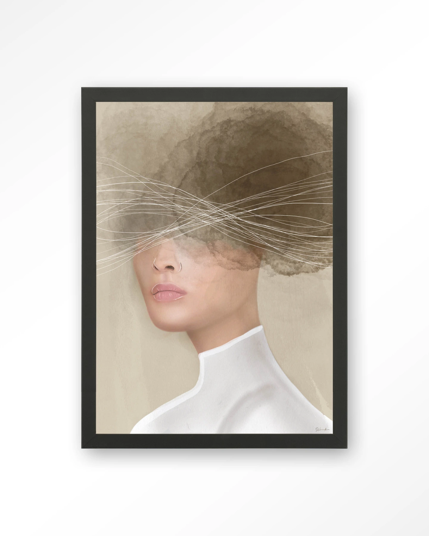 Mood cloud - Art print