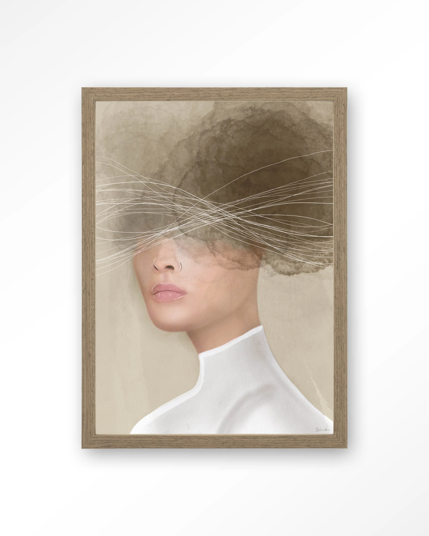 Mood cloud - Art print - Afbeelding 2