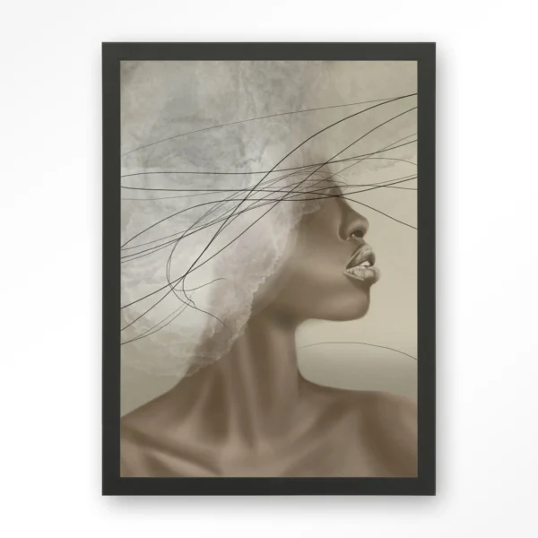 Cloudy thoughts - Art print