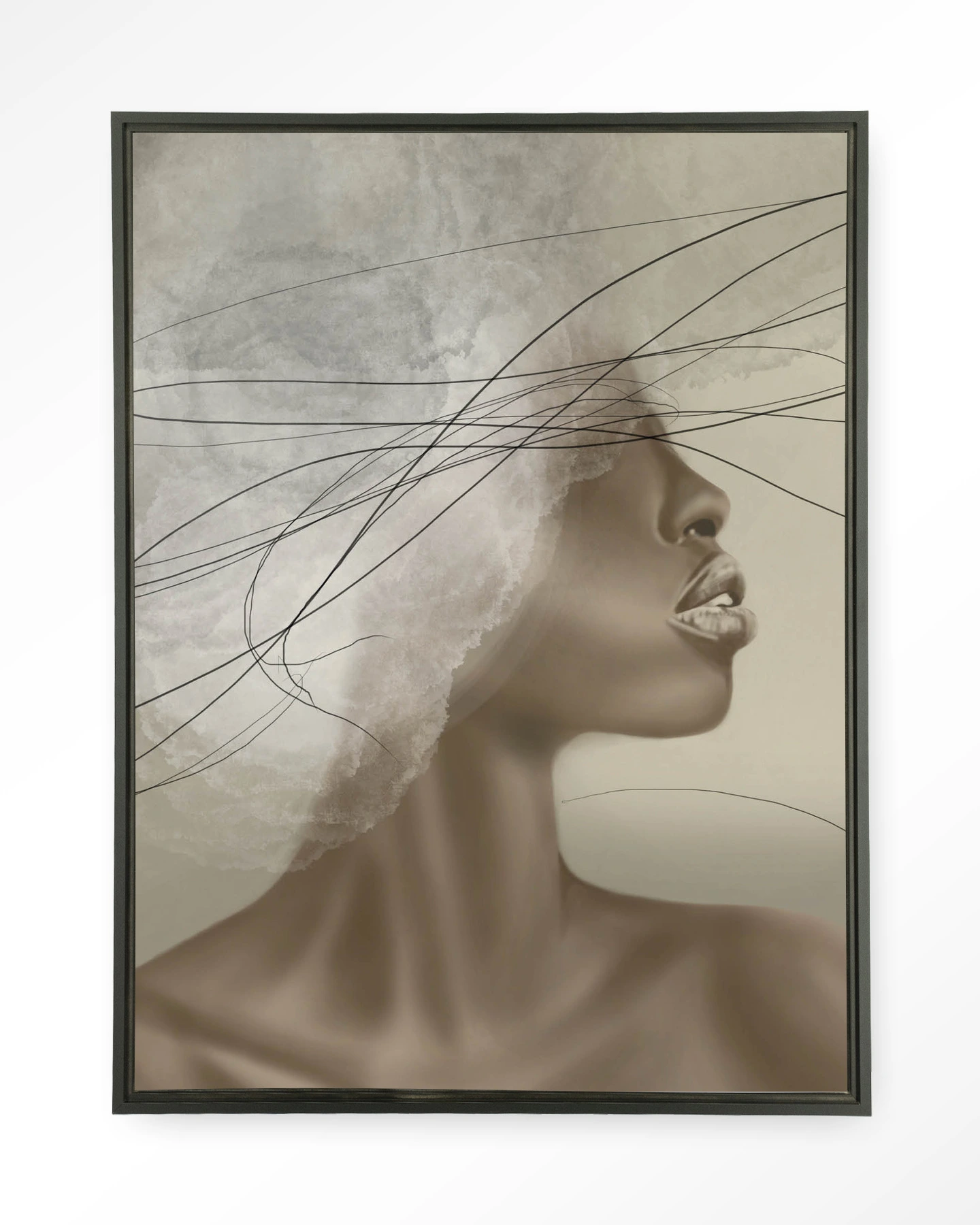 Cloudy thoughts - Wandkleed - Afbeelding 8
