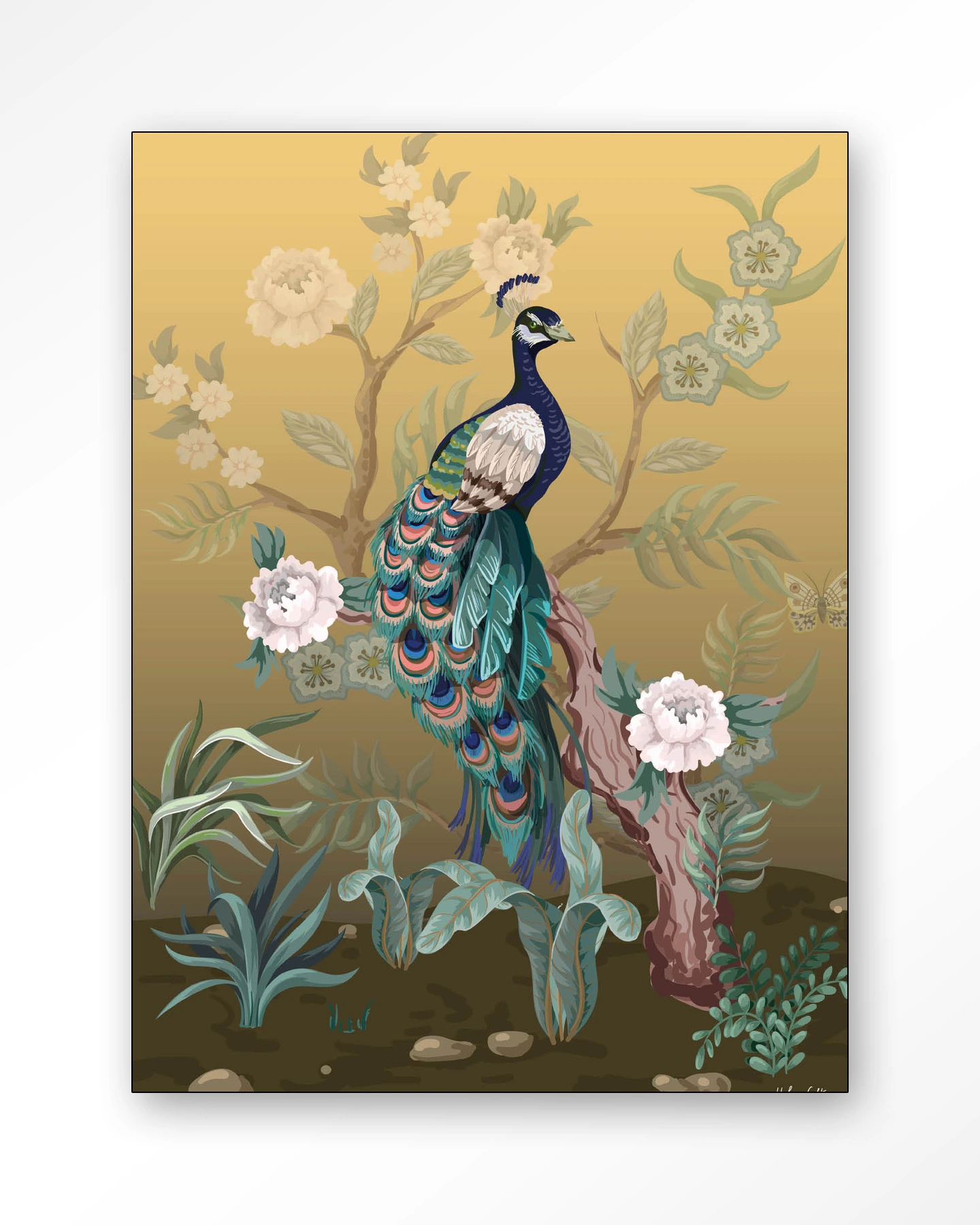 Peacock - Wandkleed - Afbeelding 5