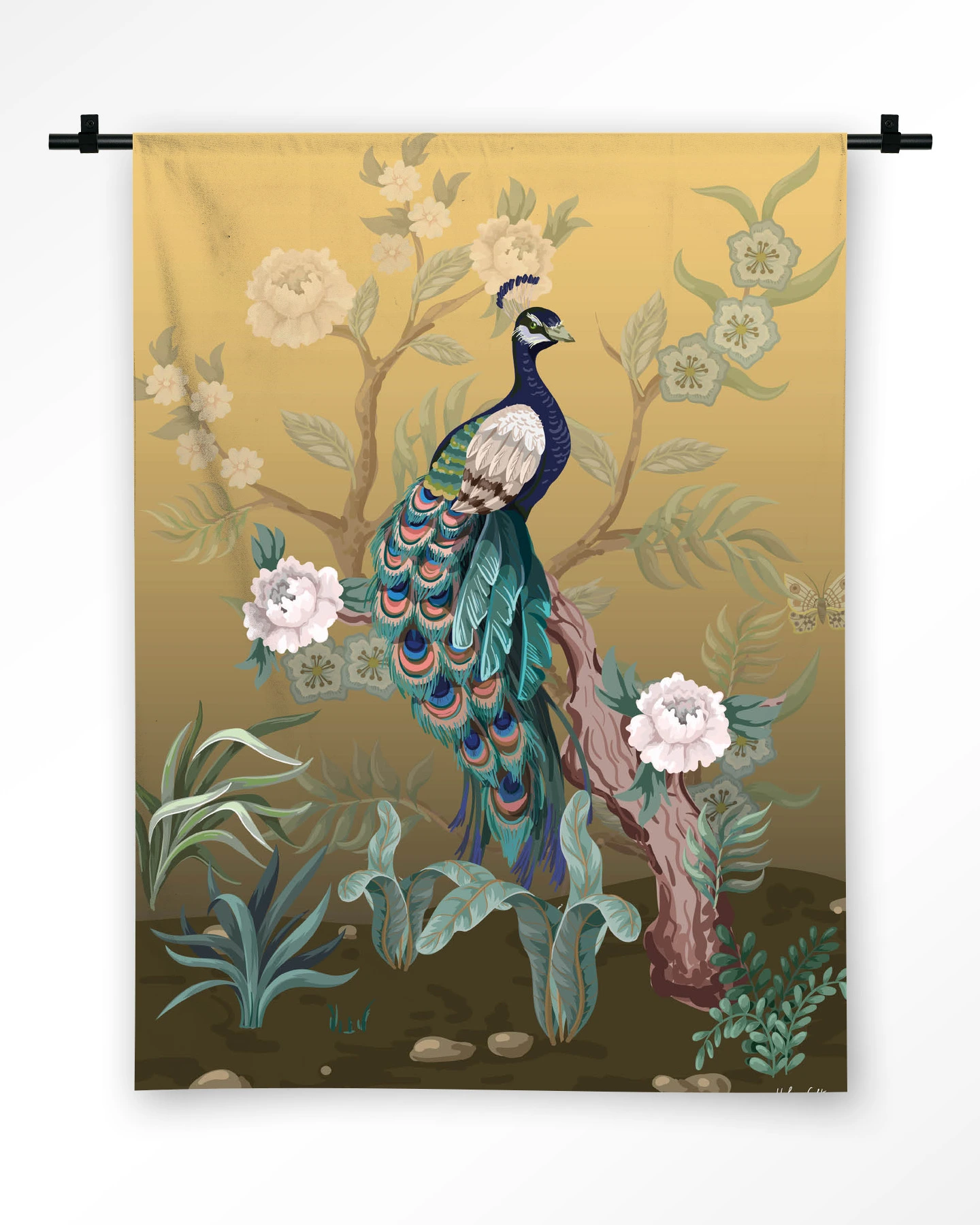 Peacock - Wandkleed - Afbeelding 7