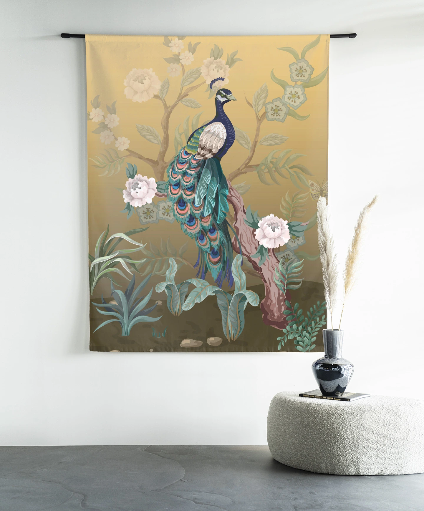 Peacock - Wandkleed - Afbeelding 4