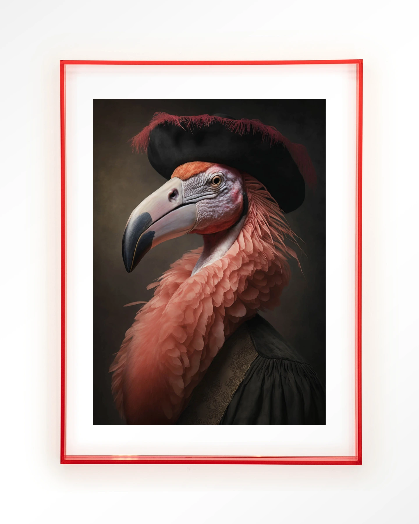 Flamingo - Art print - Afbeelding 12