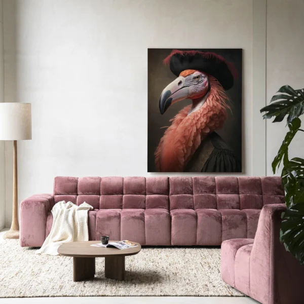 Flamingo - Wandkleed