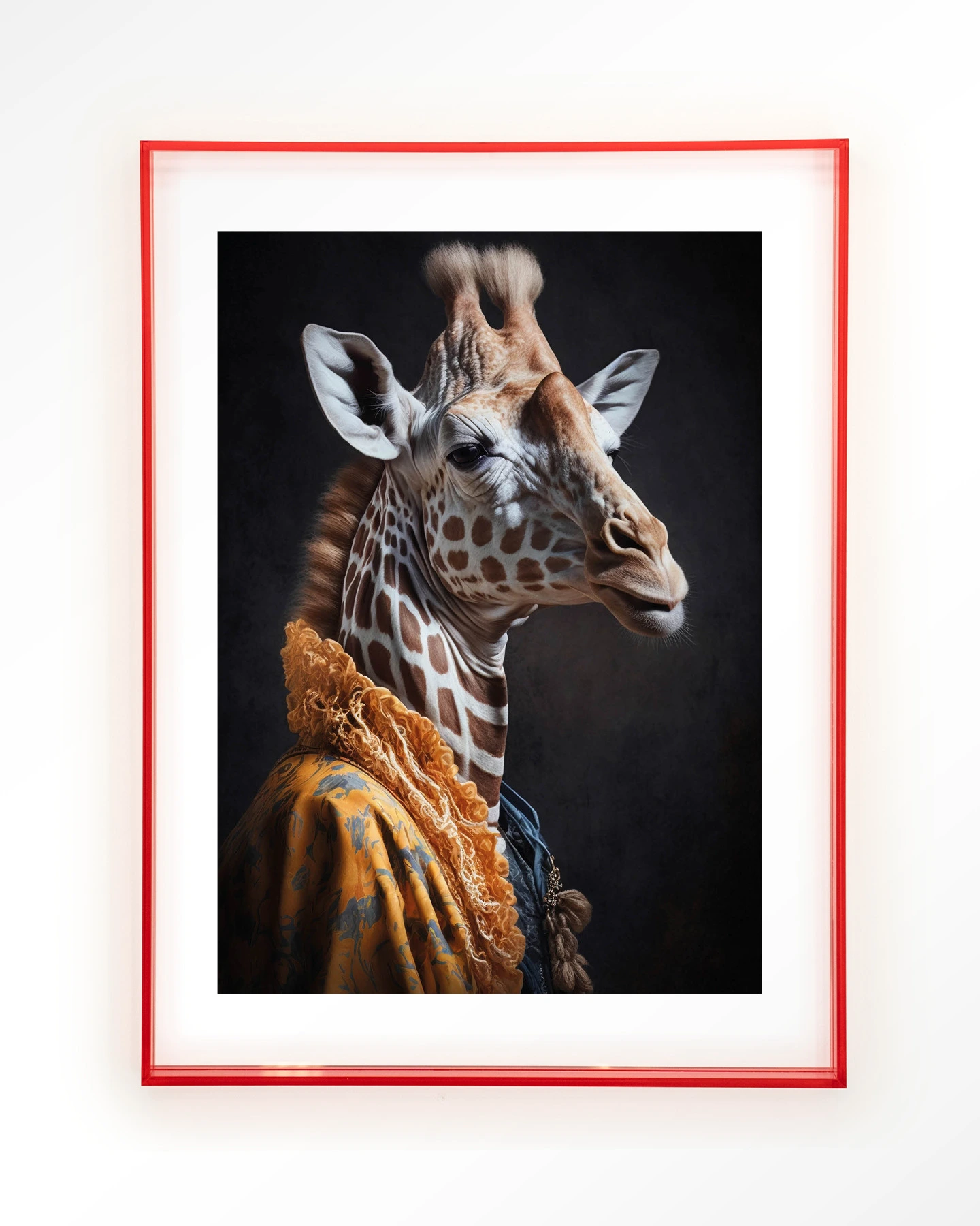 Giraffe - Art print - Afbeelding 12