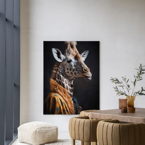Giraffe - Wandkleed